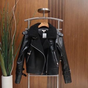 [NWT] URBAN OUTFITTERS | Leather Moto Jacket